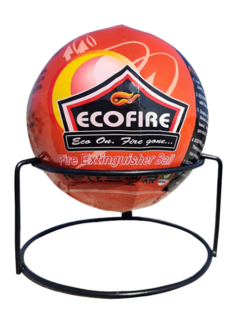 Eco Fire, Fire Extinguisher Ball With Stand (150 mm Diameter ) 1 PC